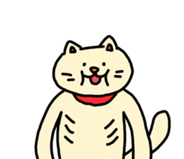 The abara cat. sticker #4588758