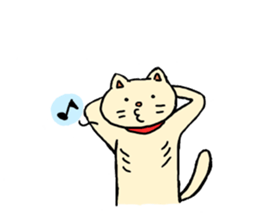 The abara cat. sticker #4588775