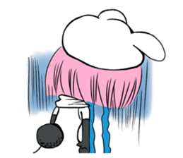 Crab&Bunny sticker #4588855