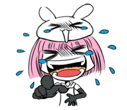 Crab&Bunny sticker #4588862