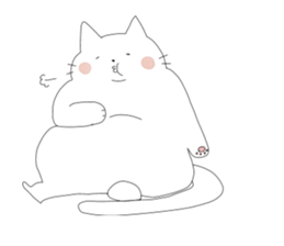 Little Fat Cat sticker #4588988
