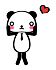 Panda sometimes bear sticker #4589109