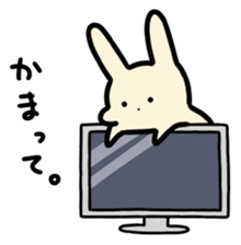 Lazy Rabbits sticker #4589315