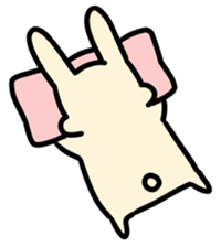 Lazy Rabbits sticker #4589318