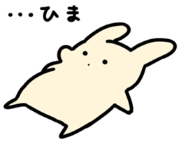 Lazy Rabbits sticker #4589321