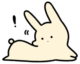 Lazy Rabbits sticker #4589322