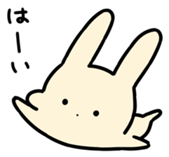 Lazy Rabbits sticker #4589330