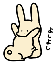 Lazy Rabbits sticker #4589332