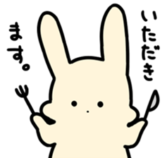 Lazy Rabbits sticker #4589334