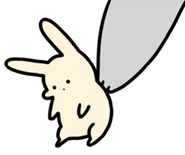 Lazy Rabbits sticker #4589344