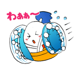 Egg Zamurai and Friends sticker #4589439