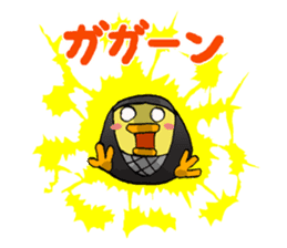 Egg Zamurai and Friends sticker #4589455