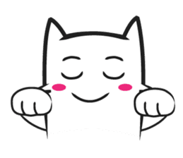 Cool kid cat sticker #4589801