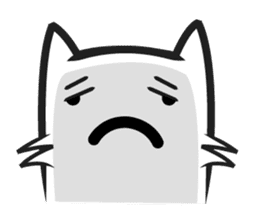 Cool kid cat sticker #4589808