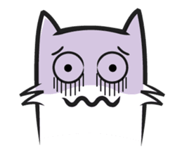 Cool kid cat sticker #4589814