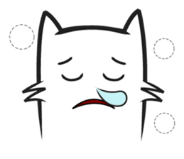 Cool kid cat sticker #4589816