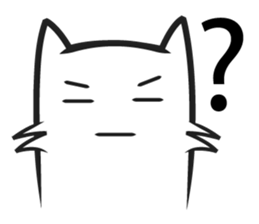 Cool kid cat sticker #4589818