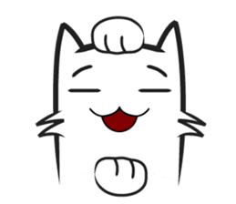 Cool kid cat sticker #4589819