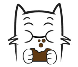 Cool kid cat sticker #4589820