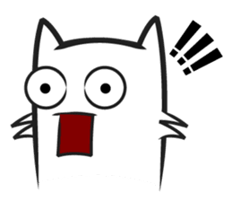 Cool kid cat sticker #4589824