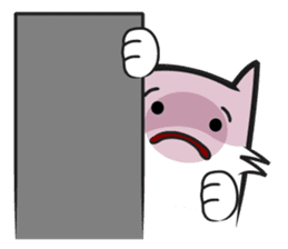 Cool kid cat sticker #4589829