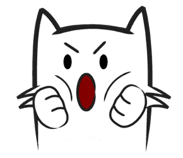 Cool kid cat sticker #4589831