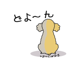 My Toy Poodle vol.1 sticker #4589844