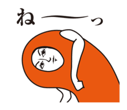 Seasoned cod roe Girl sticker #4589951