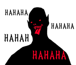 convenience goods Sticker He is scary sticker #4590335