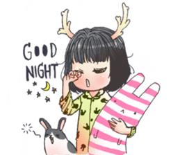 Oh! My Deer Debbie sticker #4590635