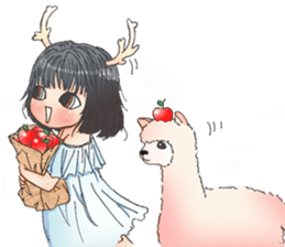 Oh! My Deer Debbie sticker #4590638