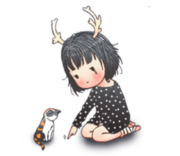 Oh! My Deer Debbie sticker #4590645