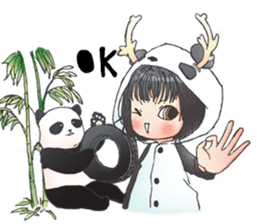 Oh! My Deer Debbie sticker #4590649