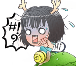 Oh! My Deer Debbie sticker #4590650