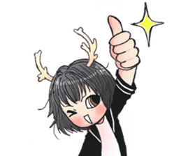 Oh! My Deer Debbie sticker #4590655