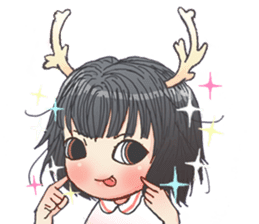 Oh! My Deer Debbie sticker #4590659
