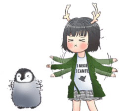 Oh! My Deer Debbie sticker #4590662