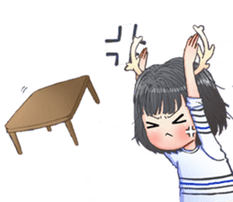 Oh! My Deer Debbie sticker #4590663