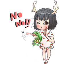 Oh! My Deer Debbie sticker #4590666