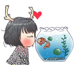 Oh! My Deer Debbie sticker #4590669
