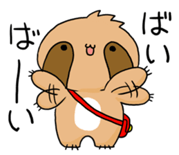 Takeshi of the sloth sticker #4591073