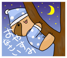 Takeshi of the sloth sticker #4591074