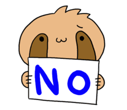 Takeshi of the sloth sticker #4591077