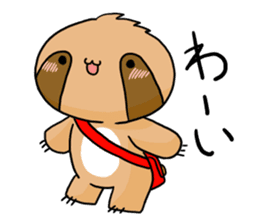 Takeshi of the sloth sticker #4591084