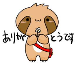 Takeshi of the sloth sticker #4591086