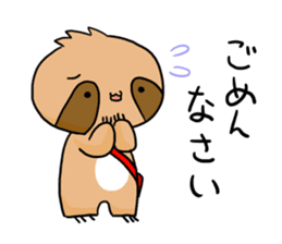 Takeshi of the sloth sticker #4591087