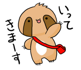 Takeshi of the sloth sticker #4591088