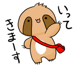 Takeshi of the sloth sticker #4591088