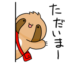 Takeshi of the sloth sticker #4591089