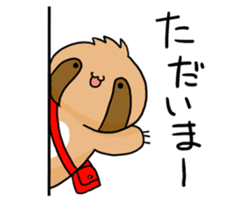 Takeshi of the sloth sticker #4591089